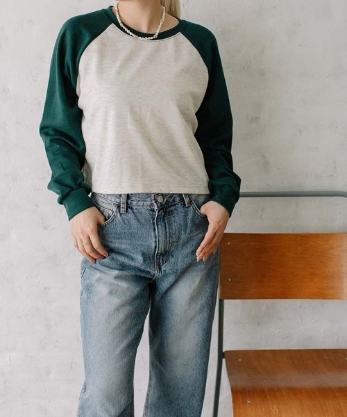 Flugge（フラッジー）の「raglan L/S tee/ラグランロングスリーブT