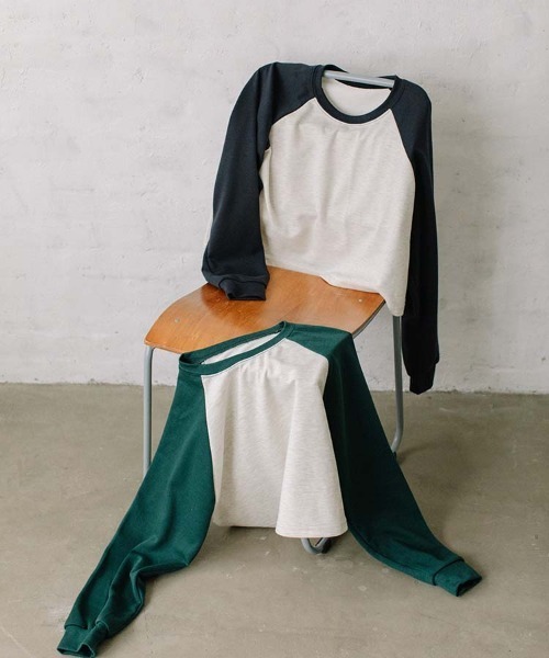 Flugge（フラッジー）の「raglan L/S tee/ラグランロングスリーブT