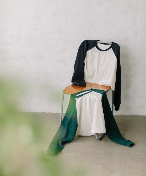 Flugge（フラッジー）の「raglan L/S tee/ラグランロングスリーブT