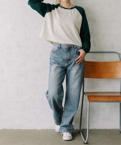Flugge（フラッジー）の「raglan L/S tee/ラグランロングスリーブT