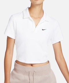 【NIKE】完売 ロゴ ショート丈 ポロシャツ トップス送関込 セール】ナイキ スポーツウェア ウィメンズ ショートスリーブ