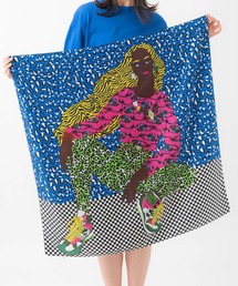 salle de bal | スカーフ 大判スカーフ レオパード柄 ヒョウ柄 scarf MEI(バンダナ/スカーフ)