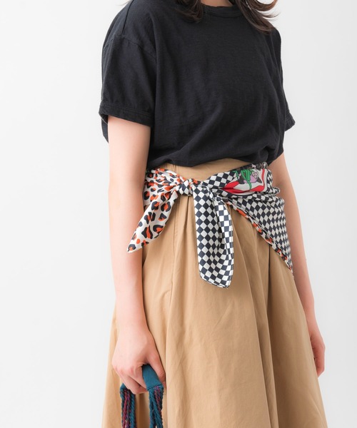 salle de bal（サルデバル）の「スカーフ 大判スカーフ レオパード柄 ヒョウ柄 scarf MEI（バンダナ/スカーフ・レディース・その他1/その他2・FREE）」の6枚目の写真