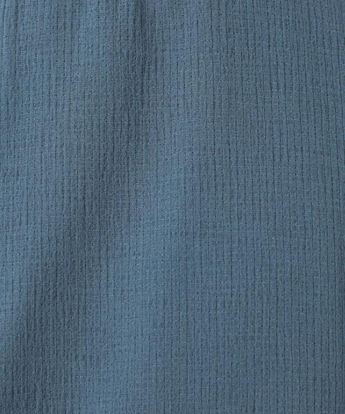 green label relaxing（グリーンレーベルリラクシング）の「ドットエアー ヘムコード クルーネック Tシャツ -防シワ・通気性-（Tシャツ/カットソー・メンズ・グレー/ライトブルー/ネイビー・M/L/XL/S）」の13枚目の写真