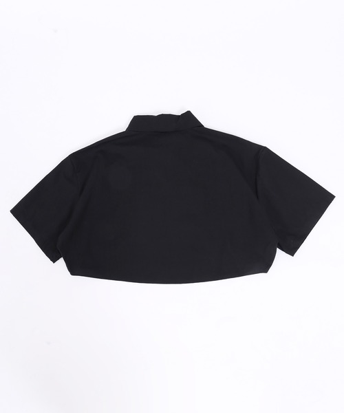 PHILLY(フィリー)の「キャミ×半袖ショートシャツSET(シャツ/ブラウス・レディース・ブラック/ブルー/ホワイト・FREE)」の10枚目の写真