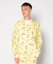 BEDWIN & THE HEARTBREAKERS | L/S OPEN COLLAR ALOHA SHIRT "ROGERS"(シャツ/ブラウス)