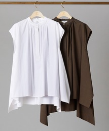 美品＊プルミエアロンディスモン タイプライタータックプリーツシャツ 36 半袖 1er Arrondissement（プルミエアロンディスモン）の「タイプ