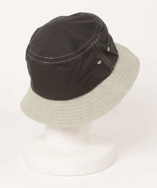UNIVERSAL OVERALL（ユニバーサルオーバーオール）の「UNIVERSAL OVERALL / UOロゴ刺繍ツイルハット / DS1494（ハット・レディース・グリーン/ブラウン/ホワイト/ブラック/ブルー/グレー/チャコールグレー/ダークグリーン・FREE）」の9枚目の写真