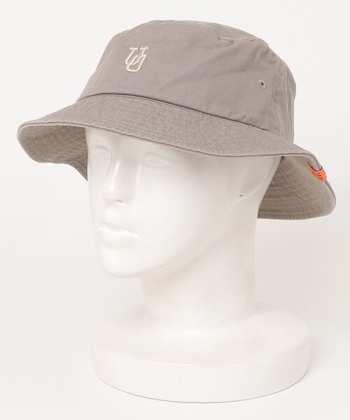 UNIVERSAL OVERALL（ユニバーサルオーバーオール）の「UNIVERSAL OVERALL / UOロゴ刺繍ツイルハット / DS1494（ハット・レディース・グリーン/ブラウン/ホワイト/ブラック/ブルー/グレー/チャコールグレー/ダークグリーン・FREE）」の15枚目の写真