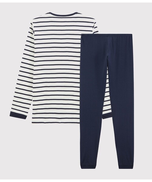 マリニエール長袖パジャマ（ルームウェア/パジャマ）｜PETIT BATEAU（プチバトー）
