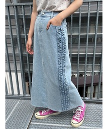 WC | フリルラインデニムスカート(スカート)