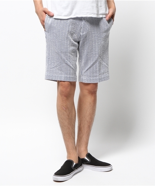 McGREGOR Budge Dragon(マックレガーバッジドラゴン)の「サッカーストライプ ショートパンツ(その他パンツ・メンズ・ロイヤルブルー・82/85)」の1枚目の写真