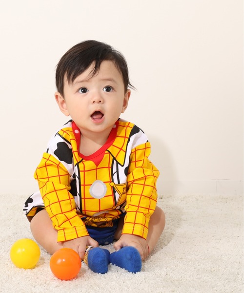 BABY TRIANA ロンパース 新品 未使用 ディズニー トイストーリー なりきるぽってり ロンパース 8524B