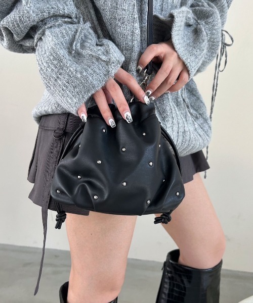 PAGEBOY(ページボーイ)の「アソートキンチャクショルダー(ショルダーバッグ・レディース・ブラック系その他/ホワイト系その他・FREE)」の2枚目の写真