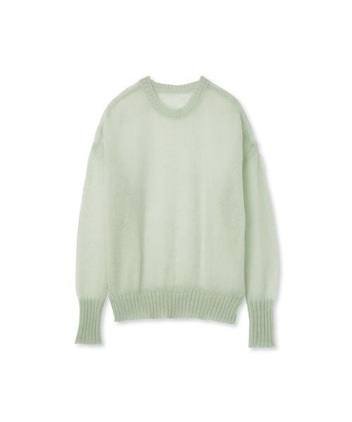 styling/（スタイリング）の「モヘヤニット プルオーバー（ニット/セーター・レディース・イエロー/ネイビー/ミント・FREE）」の22枚目の写真