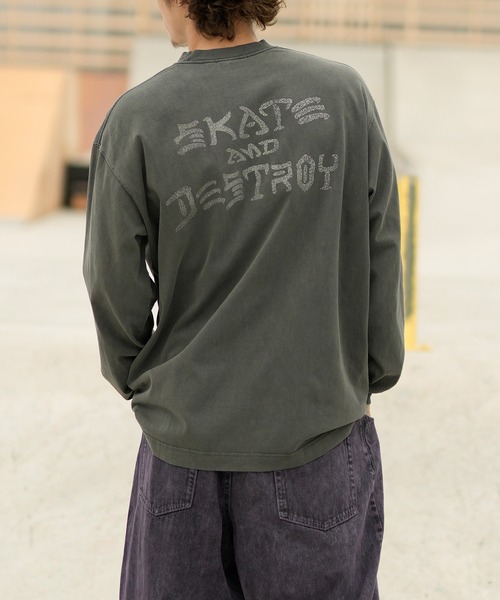セール】【ムラサキスポーツ別注】THRASHER/スラッシャー ロンT/長袖