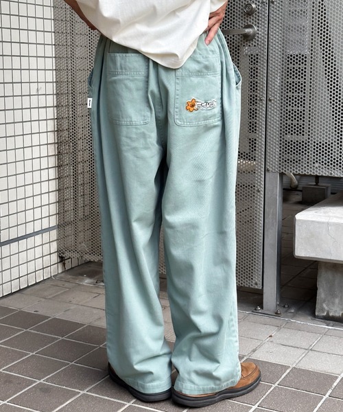 Perushu（ペルーシュ）の「タックワイドイージーパンツ（その他パンツ・メンズ・ブルーグリーン/ブラウン/ブラック・MEDIUM/LARGE/SMALL）」の15枚目の写真