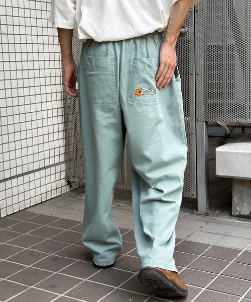 Perushu（ペルーシュ）の「タックワイドイージーパンツ（その他パンツ・メンズ・ブルーグリーン/ブラウン/ブラック・MEDIUM/LARGE/SMALL）」の16枚目の写真