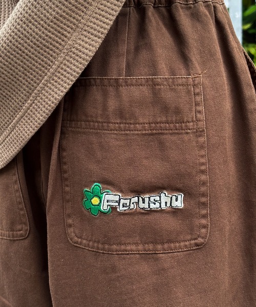 Perushu（ペルーシュ）の「タックワイドイージーパンツ（その他パンツ・メンズ・ブルーグリーン/ブラウン/ブラック・MEDIUM/LARGE/SMALL）」の10枚目の写真