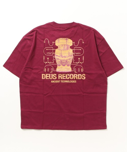 DEUS EX MACHINA(デウスエクスマキナ)の「ANCIENT TECH TEE オーバーサイズフィット(Tシャツ/カットソー・メンズ・オフホワイト/ローズ・MEDIUM/SMALL/LARGE)」の4枚目の写真
