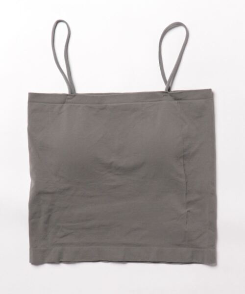 Mayree（メイリー）の「AURORIA/カップ付きチューブキャミソール（キャミソール・レディース・ブラック/グレー/グリーン/ホワイト/ブラウン・FREE）」の16枚目の写真