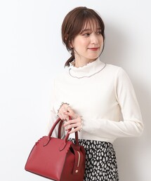 Cutie Blonde | 配色メロウ ハイネック インナー(Tシャツ/カットソー)