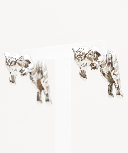 an meets zakka（アンミツザッカ）の「an meets zakka ネコちゃんズピアス（ピアス（両耳用）・メンズ・C/F/H/J/E/G/D/I/B/A・ONE SIZE）」の5枚目の写真