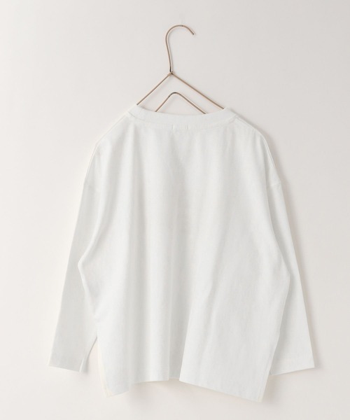 LOWRYS FARM（ローリーズファーム）の「オリジナルロゴプリントＴシャツロングスリーブ　966709（Tシャツ/カットソー・キッズ・グレー系その他/グレー/ホワイト/オフホワイト・140cm/130cm/150cm/110cm/120cm）」の11枚目の写真