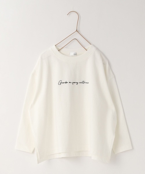 LOWRYS FARM（ローリーズファーム）の「オリジナルロゴプリントＴシャツロングスリーブ　966709（Tシャツ/カットソー・キッズ・グレー系その他/グレー/ホワイト/オフホワイト・140cm/130cm/150cm/110cm/120cm）」の18枚目の写真