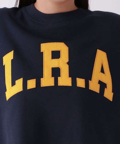 repipi armario（レピピ アルマリオ）の「カレッジショートスウェット（スウェット・キッズ・グレー/パープル/ネイビー/ホワイト/グリーン・MEDIUM/LARGE/SMALL）」の18枚目の写真