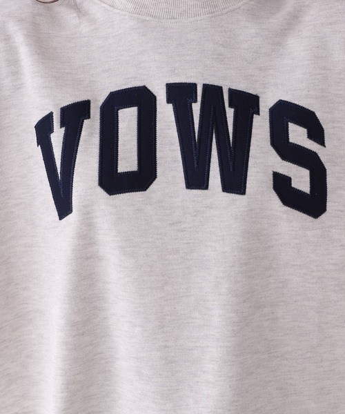 repipi armario（レピピ アルマリオ）の「カレッジショートスウェット（スウェット・キッズ・グレー/パープル/ネイビー/ホワイト/グリーン・MEDIUM/LARGE/SMALL）」の20枚目の写真