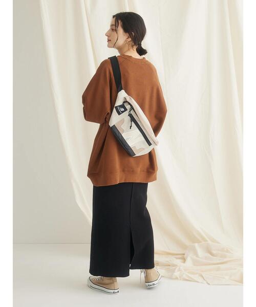 CRAFT STANDARD BOUTIQUE(クラフトスタンダードブティック)の「プリント裏毛ビッグプルオーバー(Tシャツ/カットソー・レディース・ブラウン/チャコールグレー/ネイビー・FREE)」の14枚目の写真