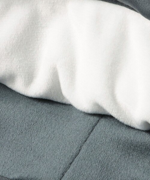 BEAMS GOLF(ビームスゴルフ)の「BEAMS GOLF / リバーシブル フリース ネックウォーマー(ネックウォーマー/スヌード・レディース・ブラック/グレー・FREE)」の6枚目の写真