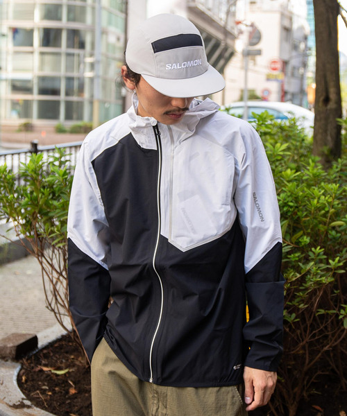 SALOMON(サロモン)の「SALOMON RUNLIFE CAP ASH / サロモン ランライフキャップ(キャップ・メンズ・グレー・ONE SIZE)」の4枚目の写真