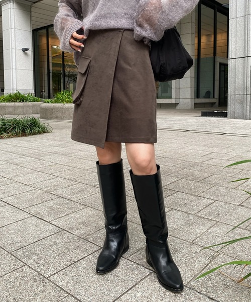 DouDou（ドゥドゥ）の「カーゴミニスカート（スカート）」 - WEAR 