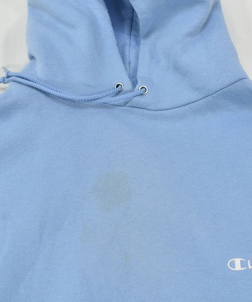 Champion(チャンピオン)の「【ヴィンテージ古着】Champion / チャンピオン ロゴ スウェットパーカー(パーカー・メンズ・ブルー・LARGE)」の8枚目の写真