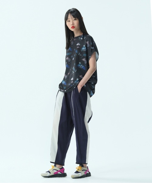 RetroModern TotalPattern Relax Pants パンツ bedsidedrama（ベットサイドドラマ）の「Franken's Relax Pants