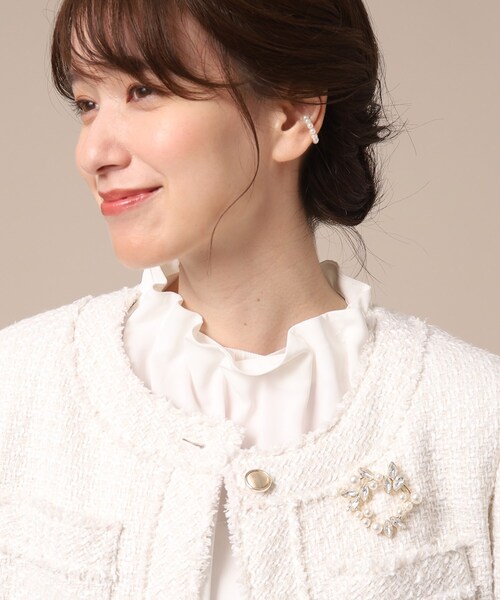 SHOO・LA・RUE（シューラルー）の「◆【セレモニー】リーフリースブローチ（ブローチ/コサージュ・レディース・シルバー/ゴールド・00）」の8枚目の写真