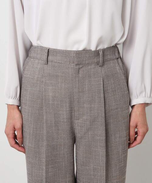 SHOO・LA・RUE（シューラルー）の「◆ウール調ワイドパンツ（その他パンツ・レディース・オフホワイト/ベージュ系1/ブラック系1/ブラック・02/03/04）」の22枚目の写真