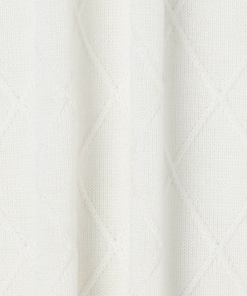 HIDEAWAYS NICOLE（ハイダウェイニコル）の「アーガイルJQ×リブ編みタートルネックニット（ニット/セーター・メンズ・ブラック/オフホワイト/ボルドー/モカ・MEDIUM/LARGE/X-LARGE）」の9枚目の写真