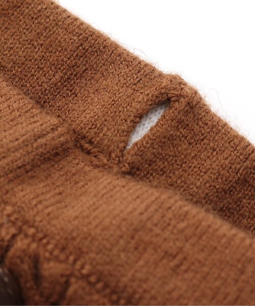 apres les cours（アプレレクール）の「ケーブルニットレギンスパンツ（レギンス/スパッツ・キッズ・アイボリー/チャコール/キャメル・110/90/120/130/80/100）」の10枚目の写真