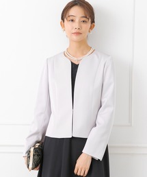 form forma（フォルムフォルマ）の「【ジャケット単品】《サテン 生地使用》ジャケット /ボレロ/パーティー/結婚式/ドレス/マザードレス/卒業式/入学式/七五三・お宮参り（スーツジャケット・レディース）」