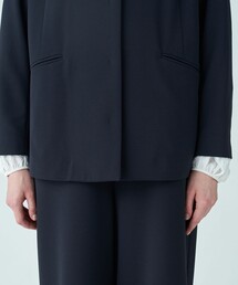 【24年/未使用級】ボールジィ ジョーゼットジャージー ノーカラージャケット 11074107037_mbtop.jpg