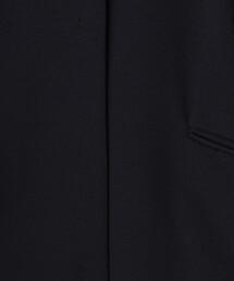 【24年/未使用級】ボールジィ ジョーゼットジャージー ノーカラージャケット BALLSEY（ボールジィ）の「ジョーゼットジャージー ノーカラー