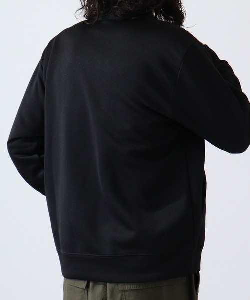 URBAN SQUARE（アーバンスクエア）の「URBAN SQUARE フィラメント裏毛　MA-1ジャケット（MA-1・メンズ・ブラック/ネイビー/グレイッシュベージュ・L/LL/M）」の4枚目の写真