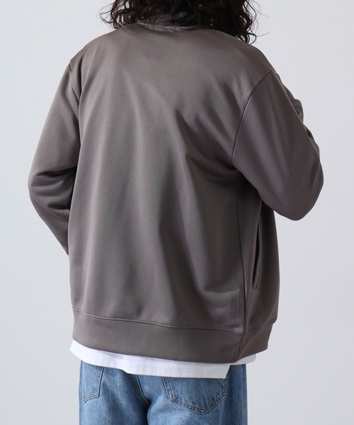 URBAN SQUARE（アーバンスクエア）の「URBAN SQUARE フィラメント裏毛　MA-1ジャケット（MA-1・メンズ・ブラック/ネイビー/グレイッシュベージュ・L/LL/M）」の8枚目の写真