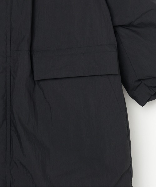 HELIOPOLE（エリオポール）の「LONG DOWN HOODY（ダウンジャケット/コート・レディース・チャコールグレー/ブラック・38/36）」の11枚目の写真