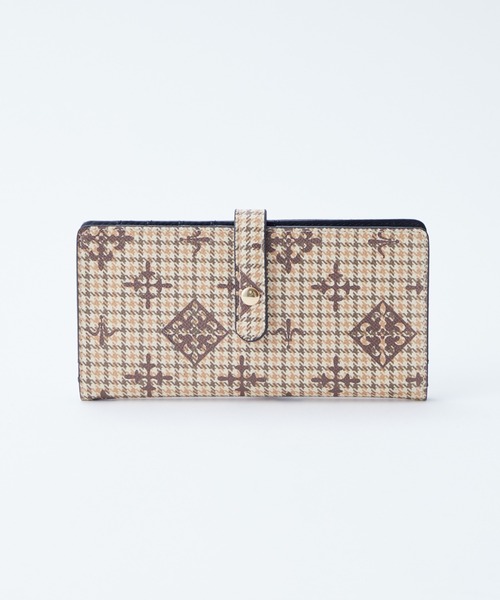 Daily russet（デイリー ラシット）の「チェックモノグラム 長財布