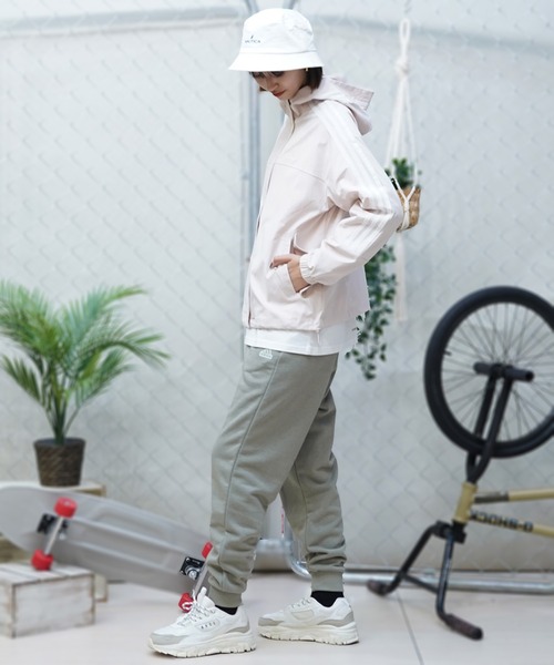 adidas ジップアップジャケット M ホワイト/ネイビー adidas アディダス ジャージ ホワイト ネイビー Size 不明 （M