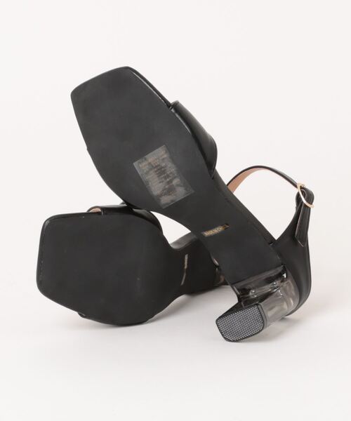 EVOL（イーボル）の「【EVOL】スクエアクリアヒールサンダル IW5301（サンダル・レディース・ゴールド/ブラック/アイボリー/シルバー/ゴールド系その他・S/M/L/LL）」の11枚目の写真